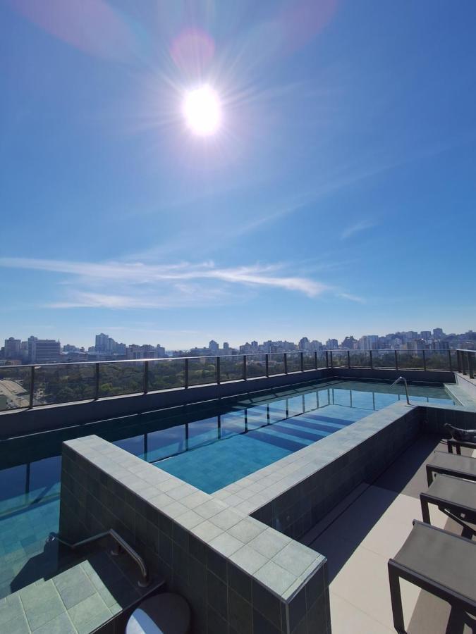 Lindo Studio Novo No Jp Redencao - Rofftop Com Vista Espetacular Порту Алегри Екстериор снимка
