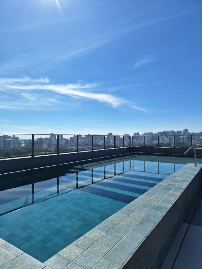 Lindo Studio Novo No Jp Redencao - Rofftop Com Vista Espetacular Порту Алегри Екстериор снимка